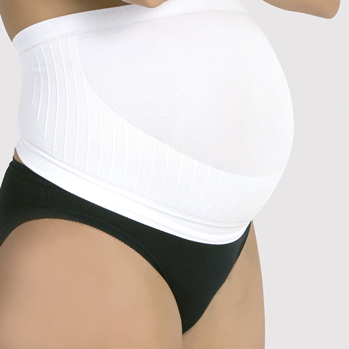 Carriwell pojas za trudnice bez šavova, bijela, XL